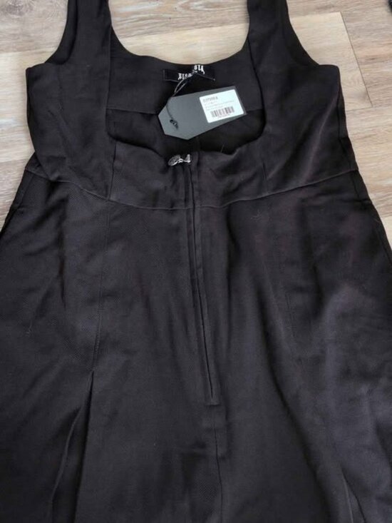 Disturbia Pants - Disturbia Grace Zip Front Pinafore Playsuit US10 new